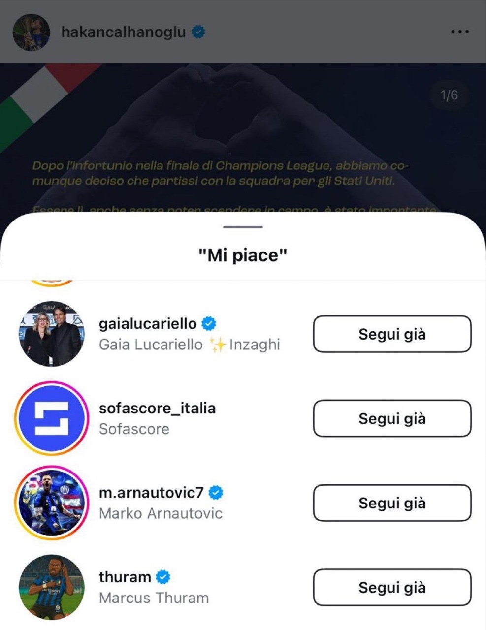 开云体育-力挺！小图拉姆、阿瑙托维奇、小因扎吉妻子点赞恰尔汗奥卢社媒