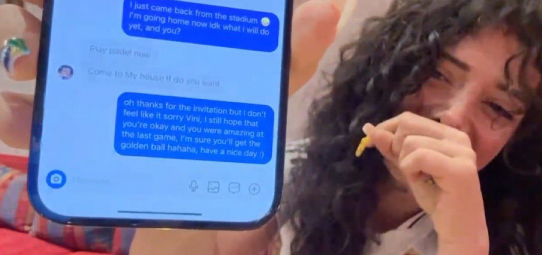 Kaiyun-女网红曝光与本泽马等人聊天记录,维尼修斯还邀她去家里“打球”