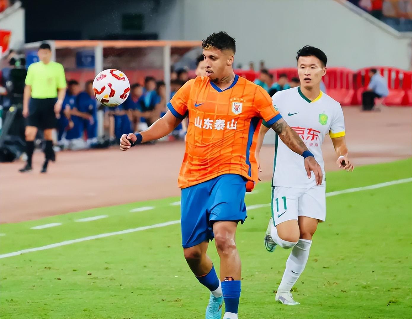 Kaiyun-山东泰山胜国安，瓦科大四喜，马德鲁加梅开二度，韩鹏带队4连胜